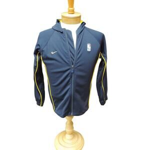 Nike NBA Jacket Mens M navy and yellow hoodie